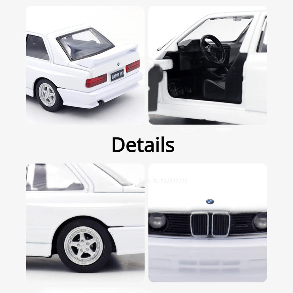 1/36 Scale Diecast Alloy Toy Car With Doors Open for BMW M3