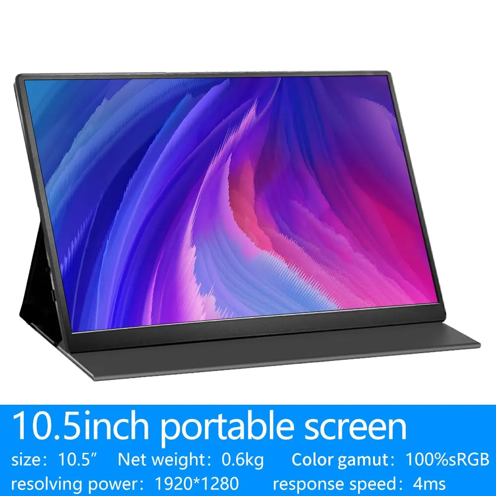 MUCAI 10.5 Inch Portable Monitor &ndash; Stunning 1280P Clarity N105A / European standard