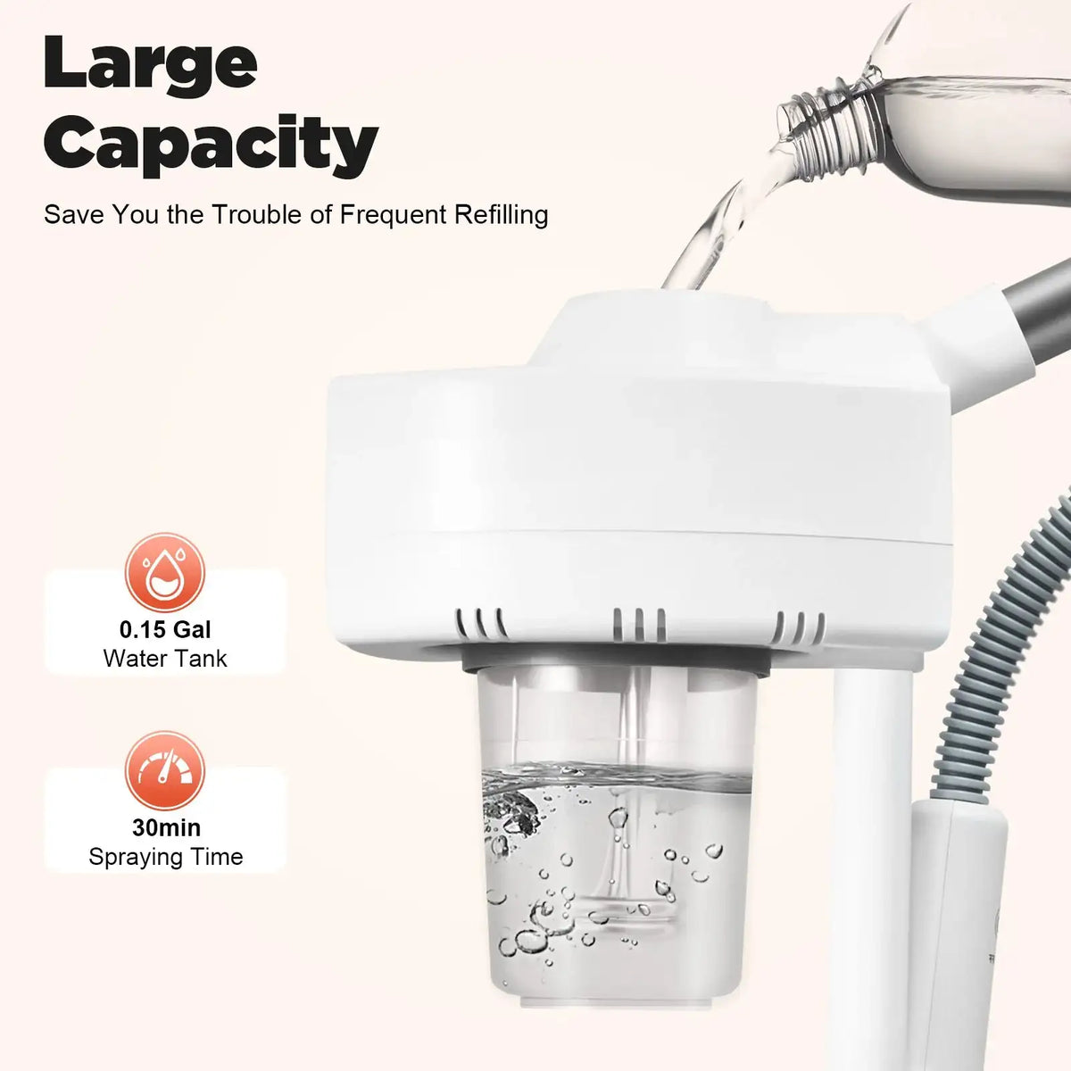 Professional 2 In 1 Facial Steamer &ndash; Deep Clean With Ozone