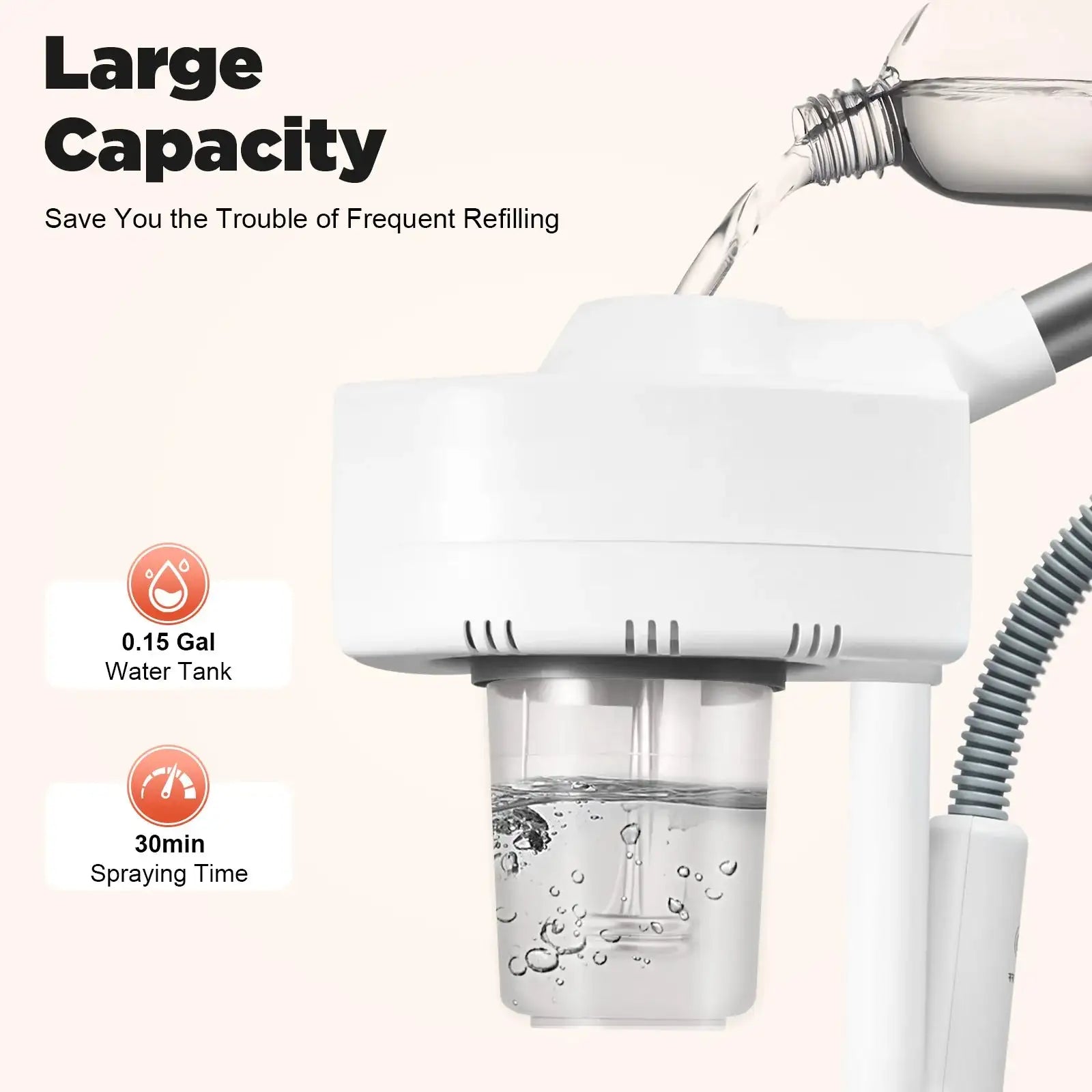 Professional 2 In 1 Facial Steamer &ndash; Deep Clean With Ozone