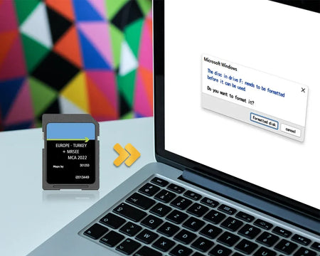 MCA 2022 Ford S-Max 2010-2015 &ndash; Europe Maps SD Card