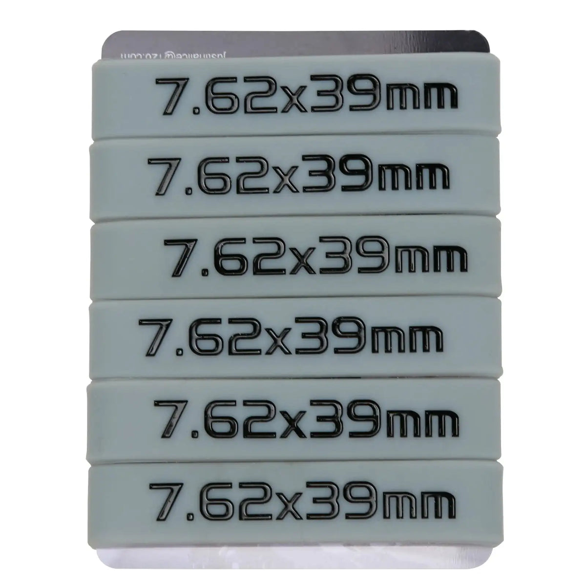 6 Pack Magazine Marking Bands &ndash; Multicolor For 7.62x39 7.62x39 Gray 6Pcs