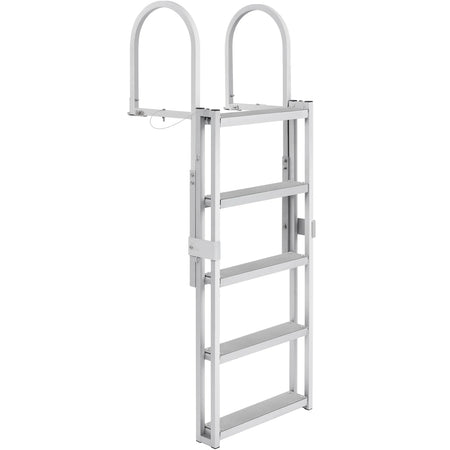 SucceBuy 4/5 Steps Retractable Dock Ladder &ndash; 350 Lbs