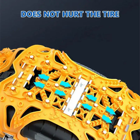 Universal Car Tire Chain &ndash; Easy To Install And Durable