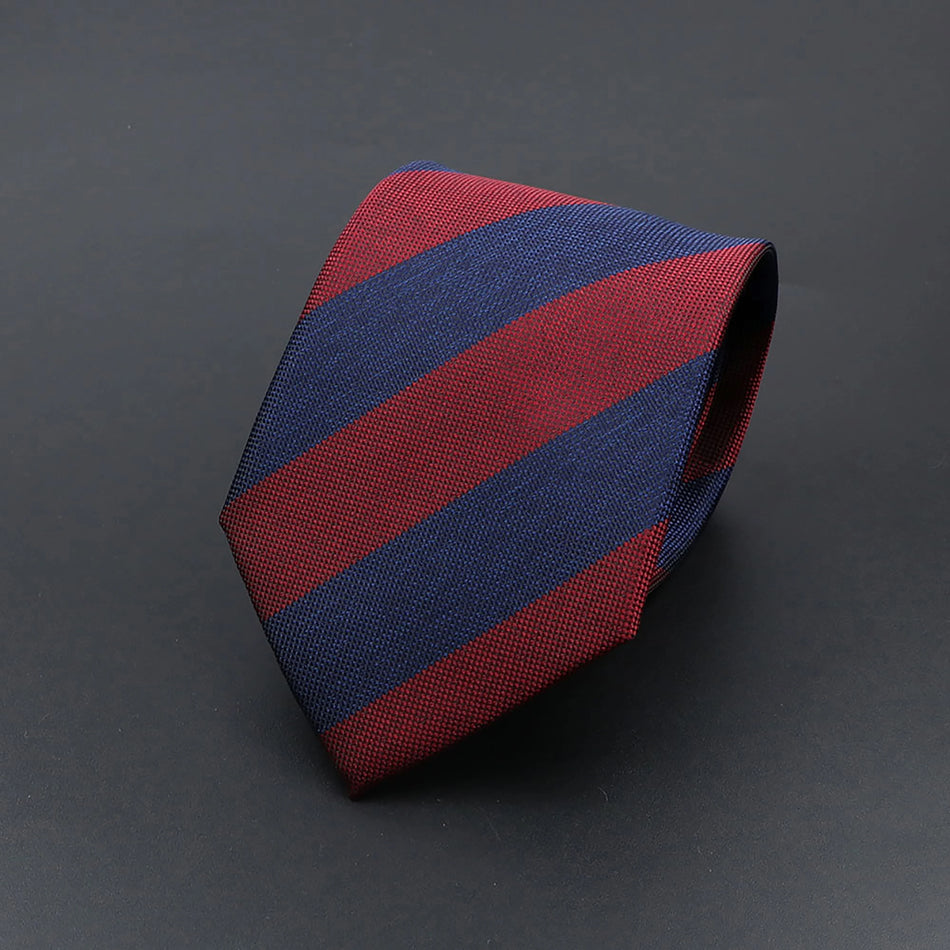 Novelty Cartoon Dog Tie for Men - Striped Fashion Accessory for Business and Weddings