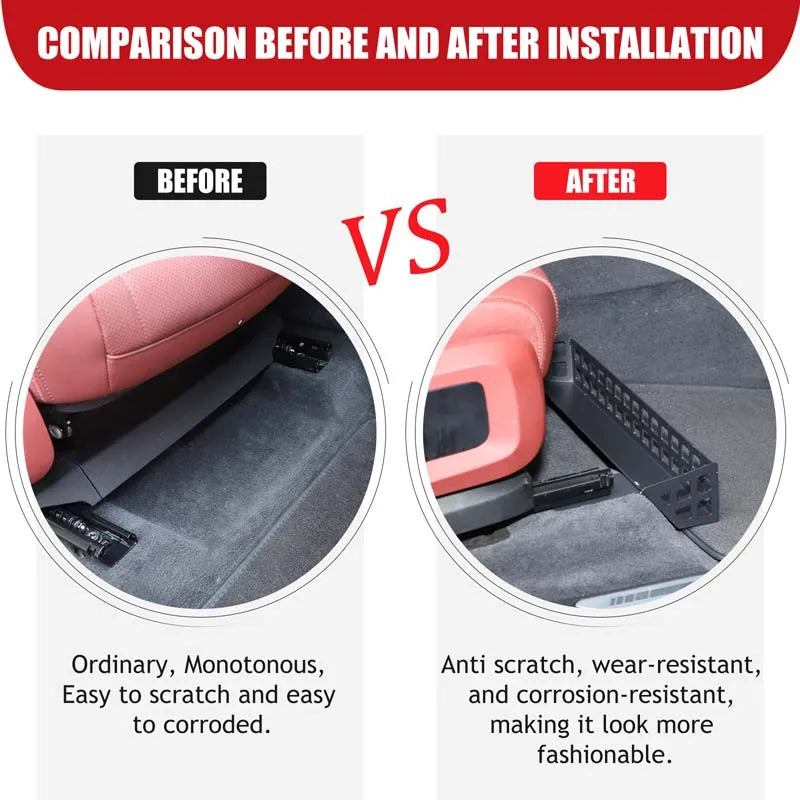 Καλάθι Αποθήκευσης Μαύρο από Κράμα Αλουμινίου για BMW X5 G05 2019