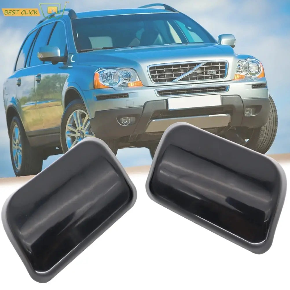 OE# 30698208 30698209 L+ R Side Car Front Bumper Headlight Headlamp Washer Spray Nozzle Cap Cover For Volvo XC90 2002-2006 by InterCyprus Trading Ltd