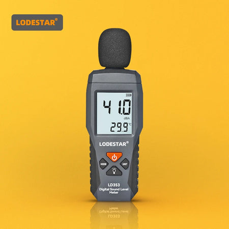 LODESTAR LD353 Mini Audio Digital Sound Level Meter &ndash; Accurate Noise Measurement 30 to 130 dB Default Title
