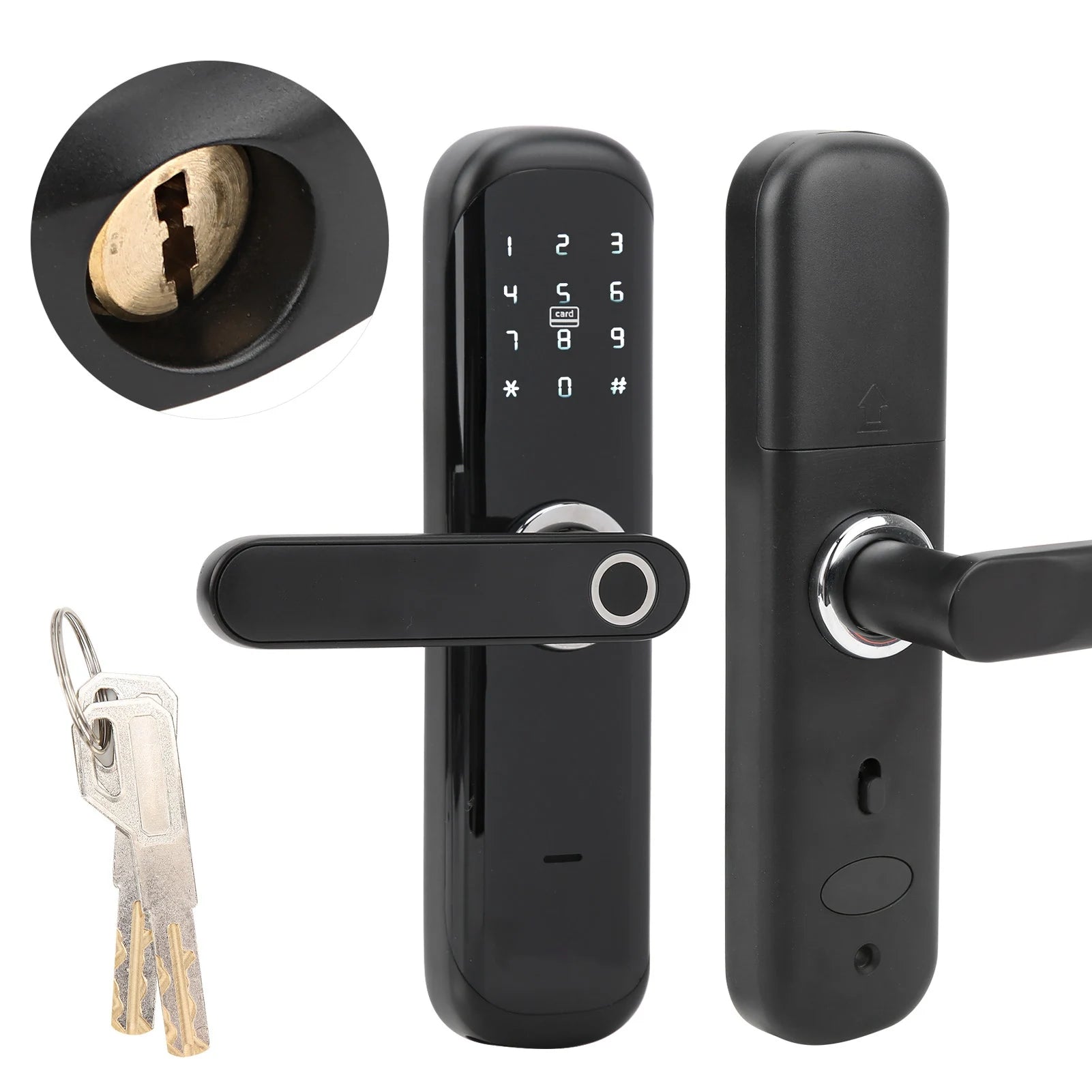 Smart Door Lock with Fingerprint &amp; TUYA Control