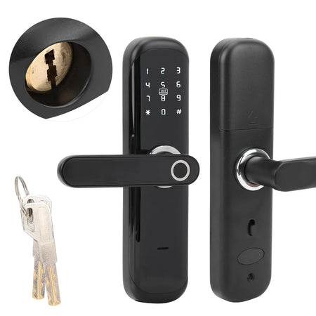 Smart Door Lock with Fingerprint &amp; TUYA Control