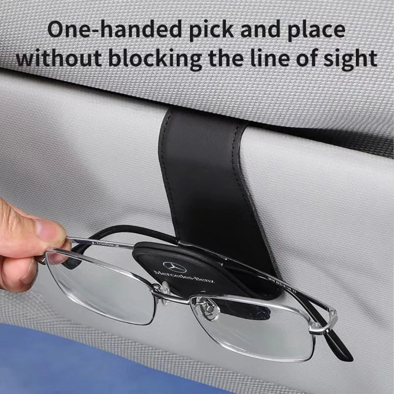 Car Sunglasses Holder Clip for Mercedes Benz AMG GLE GLC - Stylish Auto Eyewear Accessory