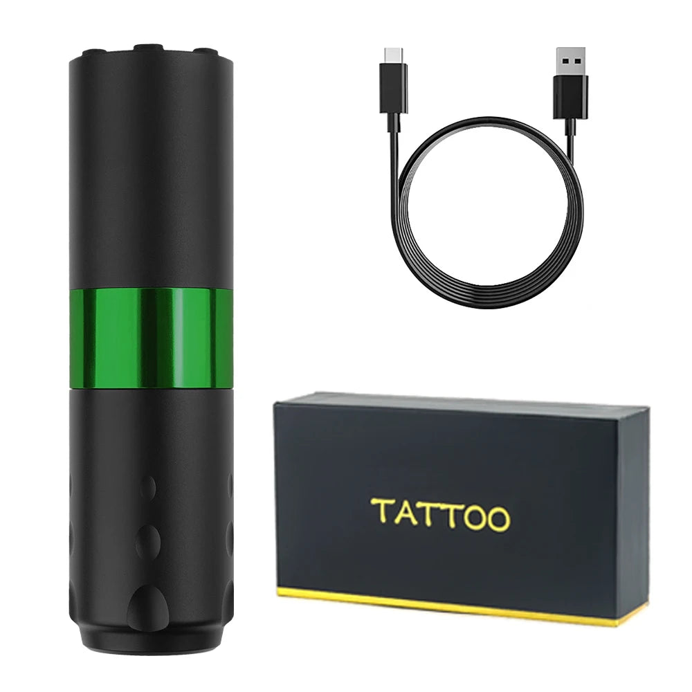 T-Rex Wireless Tattoo Machine CORE &ndash; Long Battery Life green