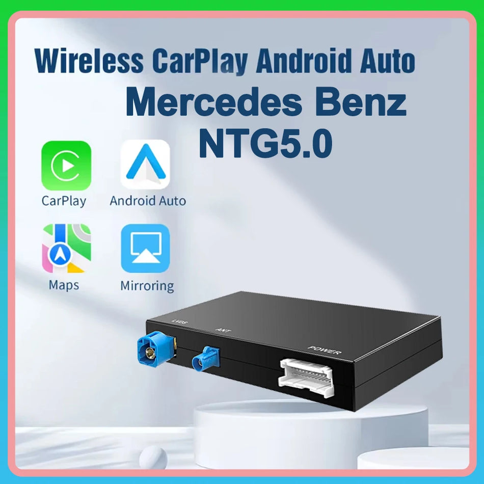 Actualizare Wireless CarPlay Android Auto pentru Mercedes Benz Clasa C NTG5.0