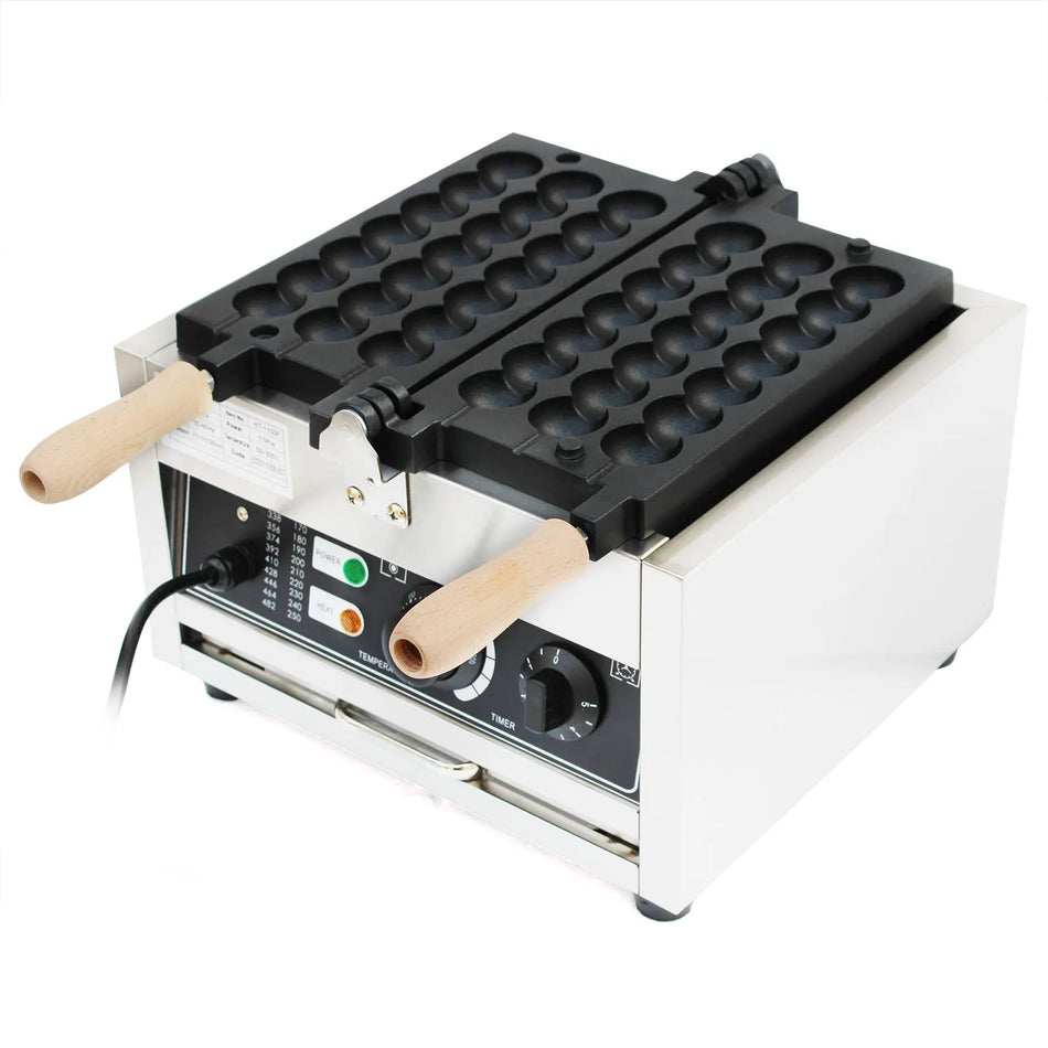 1500W Bubble Waffle Ball Maker Komercyjny Nieprzywierający Elektryczny