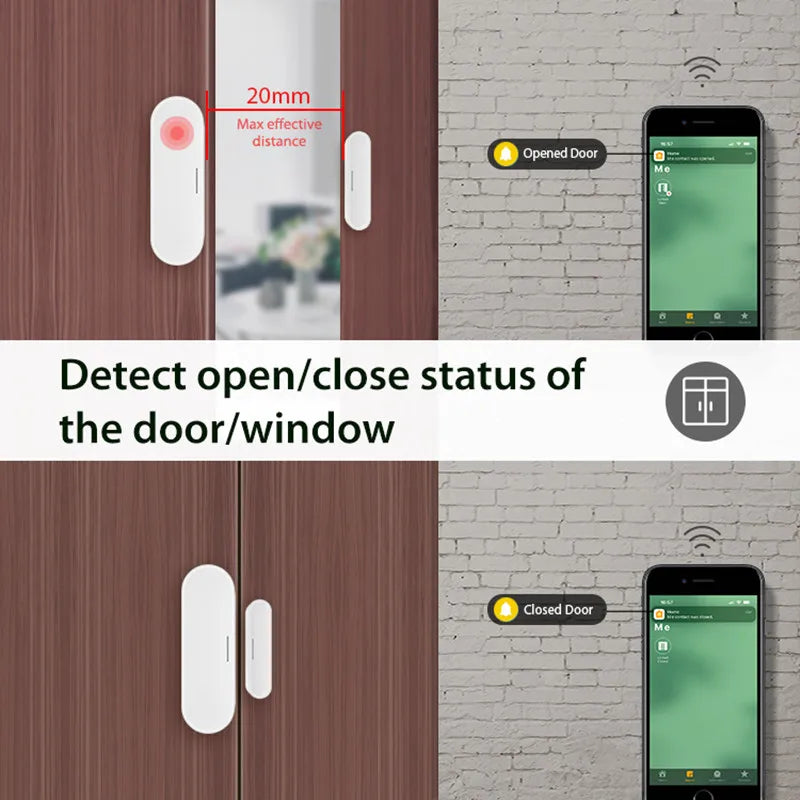 Timethinker USB Powered Smart Door/Window Sensor with Matter Protocol Compatibility