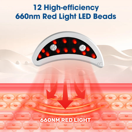 660nm Red Light Eye Massager With EMS &ndash; Anti Aging Eye Care