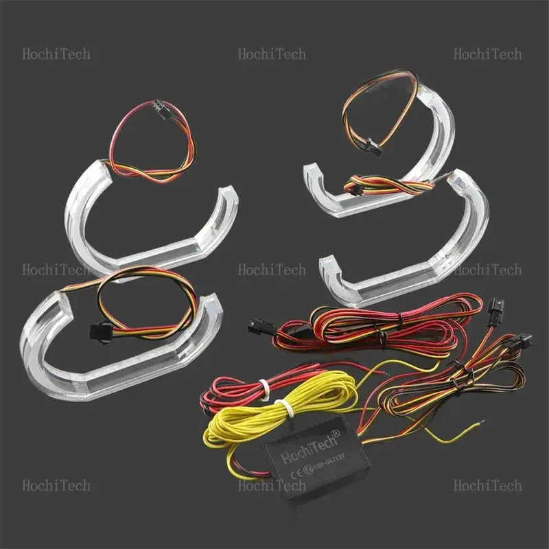 For BMW 3 Series F30 F31 F34 2012-2016 Sequential APP Remote control Muti-colored modes Angel Eyes Ring LED Turn signal by InterCyprus Trading Ltd