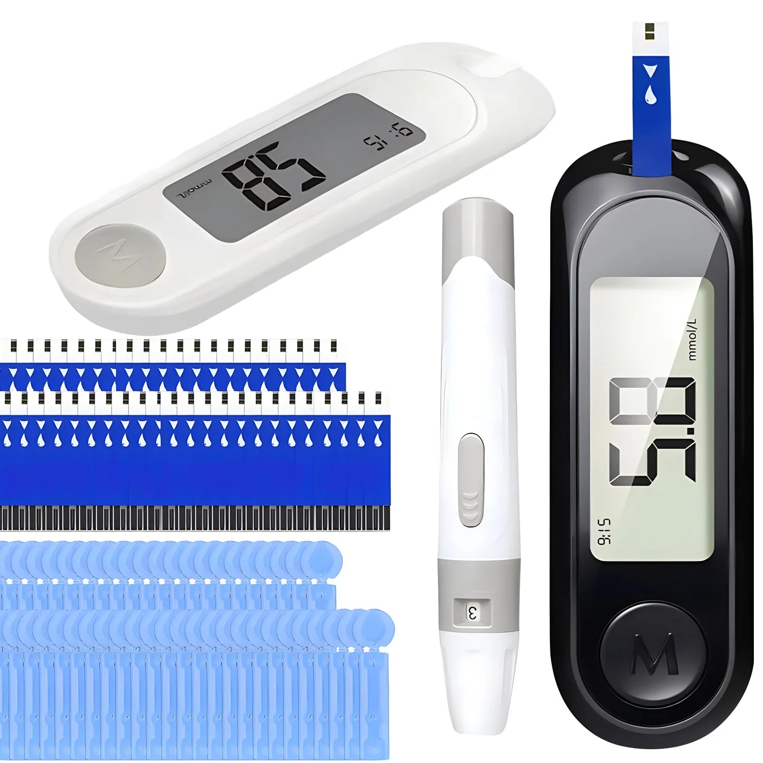 Alextrasza Blood Glucose Meter &ndash; Accurate Diabetes Testing Kit