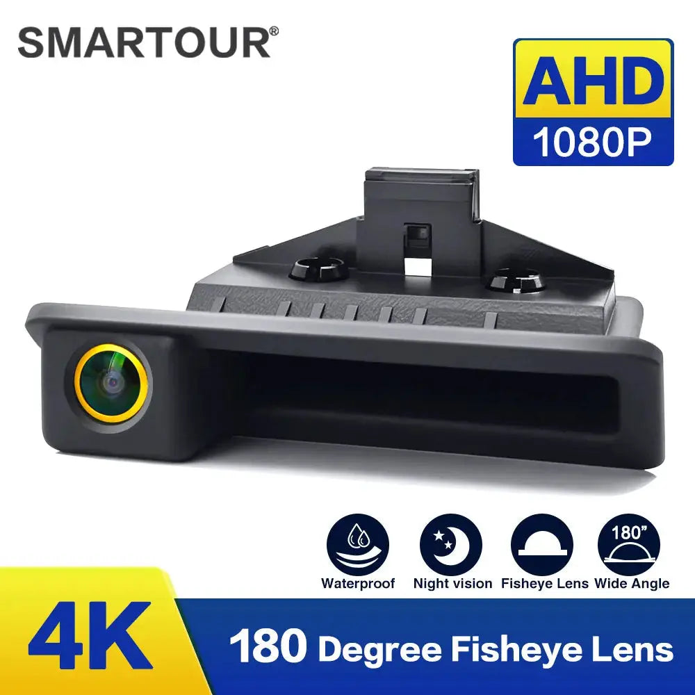 Rear View Camera For BMW X1 X3 E39 E53 E82 E88 E84 E90 E91 E92 E93 E60 E61 E70 E71 E72 Backup Reverse AHD 2K Fisheye Lens Camera by InterCyprus Trading Ltd