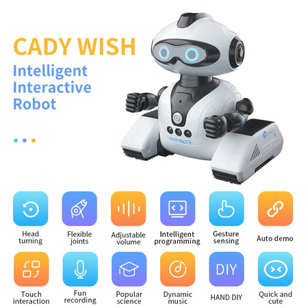 JJRC R22 Robot Toy &ndash; Gesture Sensing and Music Recording
