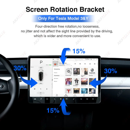 Tesla Model Y Model 3 Swivel Mount - Rotating Tilt Display