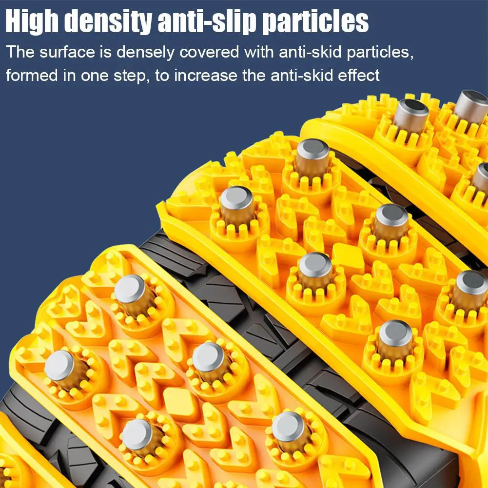 Car Snow Chains &ndash; Heavy Duty Anti Skid Performance Pro Plus