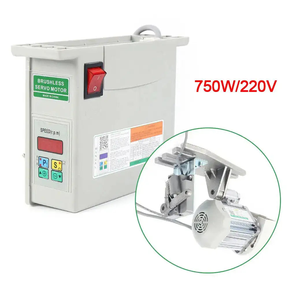 750W Sewing Machine Motor &ndash; Brushless DC Speed Control