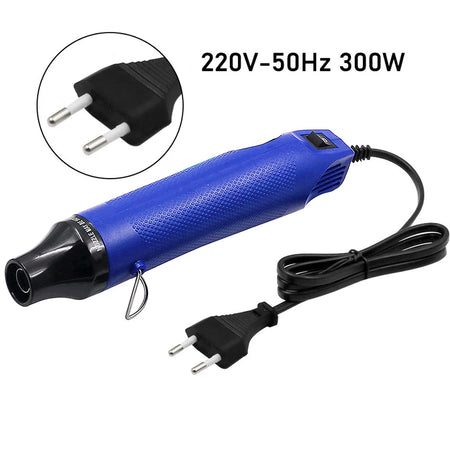 220V DIY Heat Gun 300W Blue EU plug