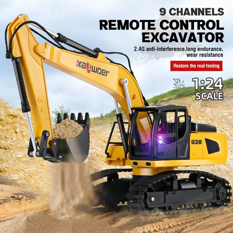 Huina 3510 RC Excavator 1/24 &ndash; Remote Control Toy Excavator
