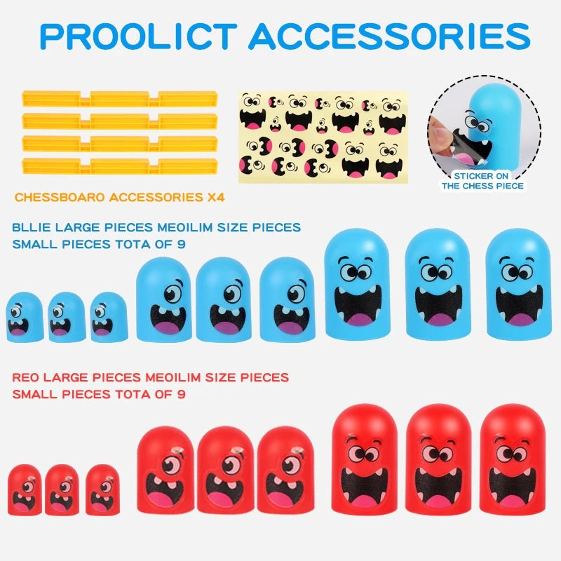 Παιχνίδι Επιτραπέζιο Τρίλιζα για Παιδιά Μοντεσσόρι Νοημοσύνη