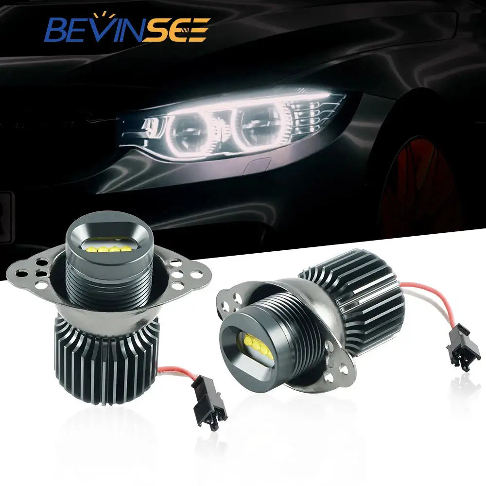 CANbus LED Angel Eyes Halo Rings 6500K BMW E90 E91 LCI 12V