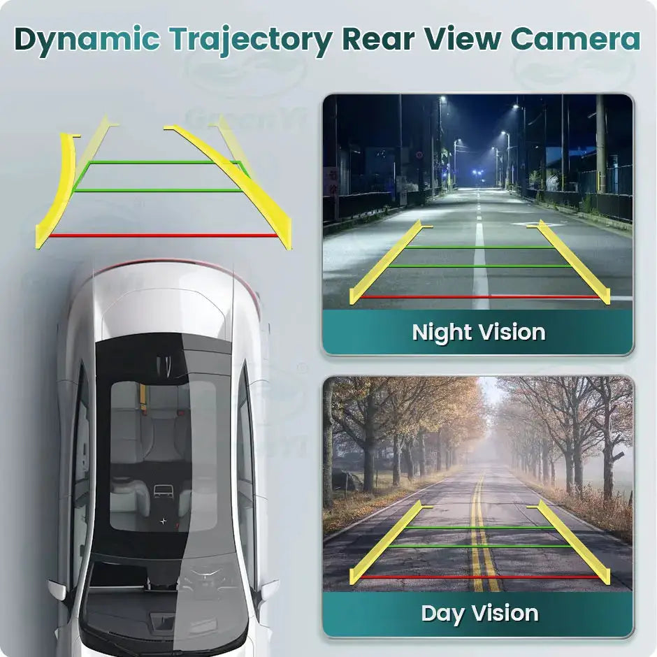 AHD 1080P Rear View Camera With Dynamic Guideline And Night Vision by InterCyprus Trading Ltd