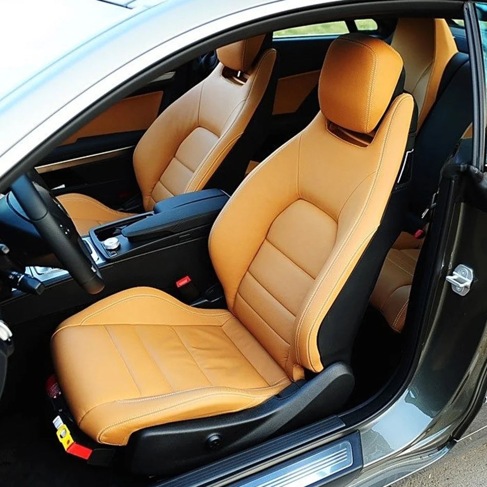 Coprisedili in pelle Nappa per Mercedes E Class Coupe C207