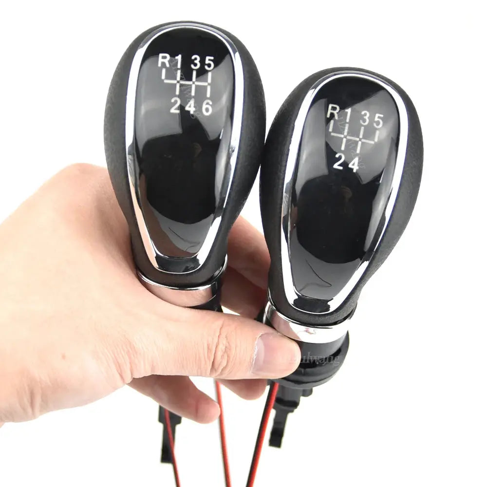 Leds Gear Shift Knob 5/6 Speed Manual For Vauxhall Opel Buick Excelle Astra Insignia by InterCyprus Trading Ltd
