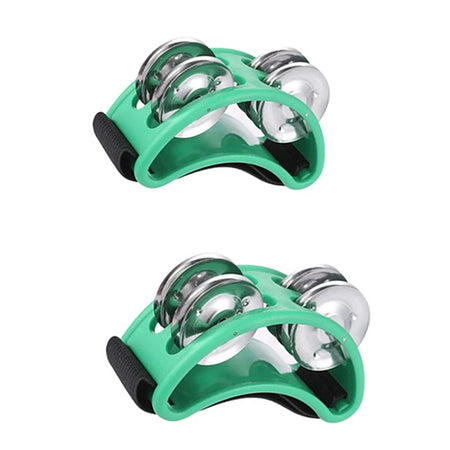 2PC Elliptical Drum Companion &ndash; Educational Kids Music Toy green 2pcs