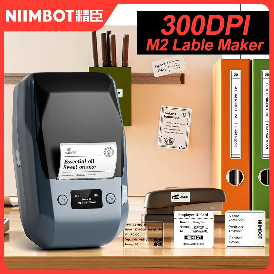 NIIMBOT M2 Portable Thermal Transfer Label Printer With Bluetooth