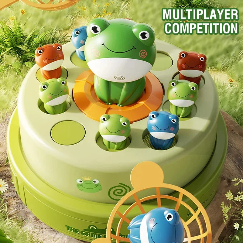Frog Launch Disk With Music &ndash; Interactive Educational Toy