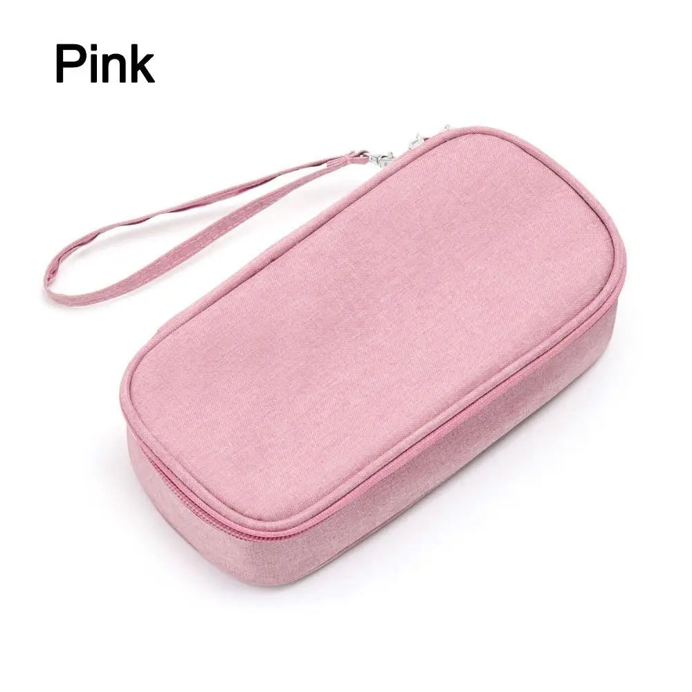 Portable Diabetic Insulin Cooling Bag &ndash; Carry On Cooler empty bag-pink