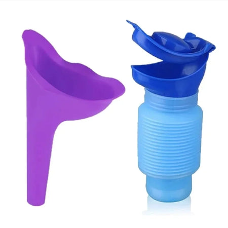 Portable Telescopic Urine Bucket &ndash; Leak-Proof Design Combination pack