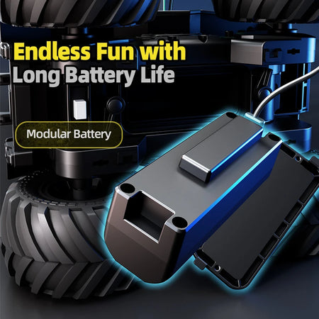 Cybertruck RC Monster Truck &ndash; Amphibious Waterproof Design