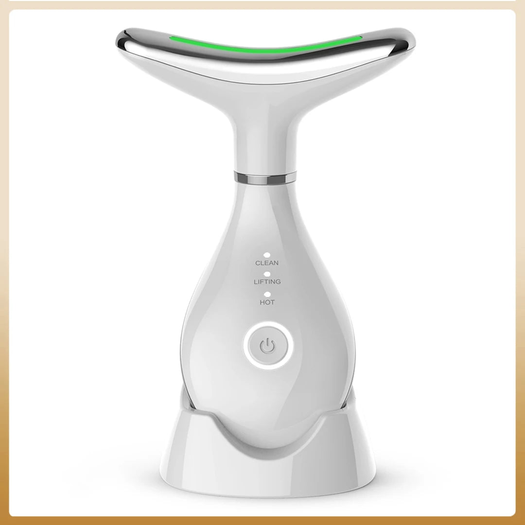 MONAI Neck Facial Lifting Device &ndash; LED Photon Therapy white