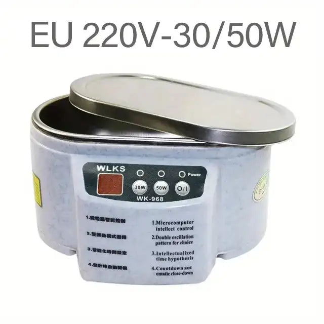 Dual Frequency 30W 50W Ultrasonic Cleaner Jewelry Glasses EU 220V-30-50W