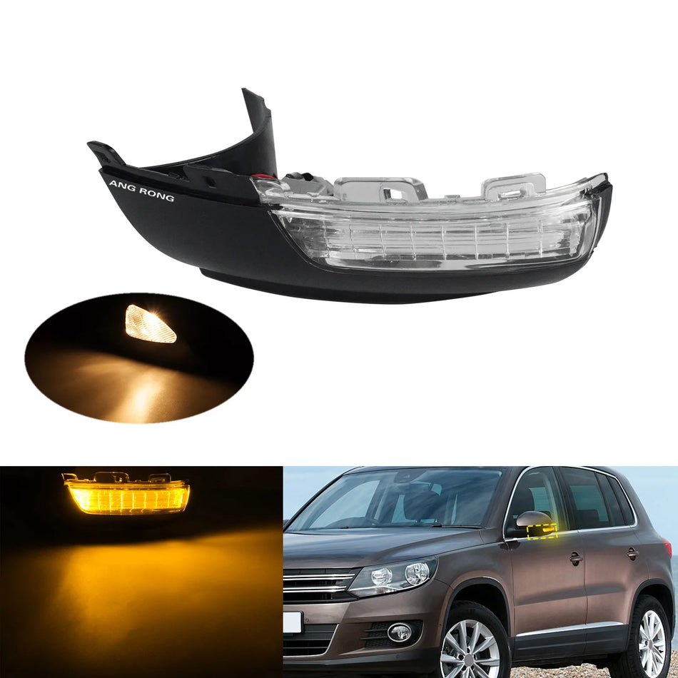 VW Tiguan 5N Left Side Wing Mirror Indicator with Puddle Light