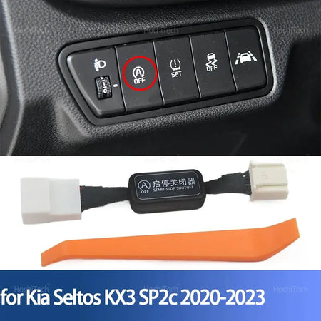 Automatic Stop Start Engine System Off Cable Plug and Play Eliminator for Kia Seltos KX3 SP2c 2020 2021 2022 2023 Accessories by InterCyprus Trading Ltd