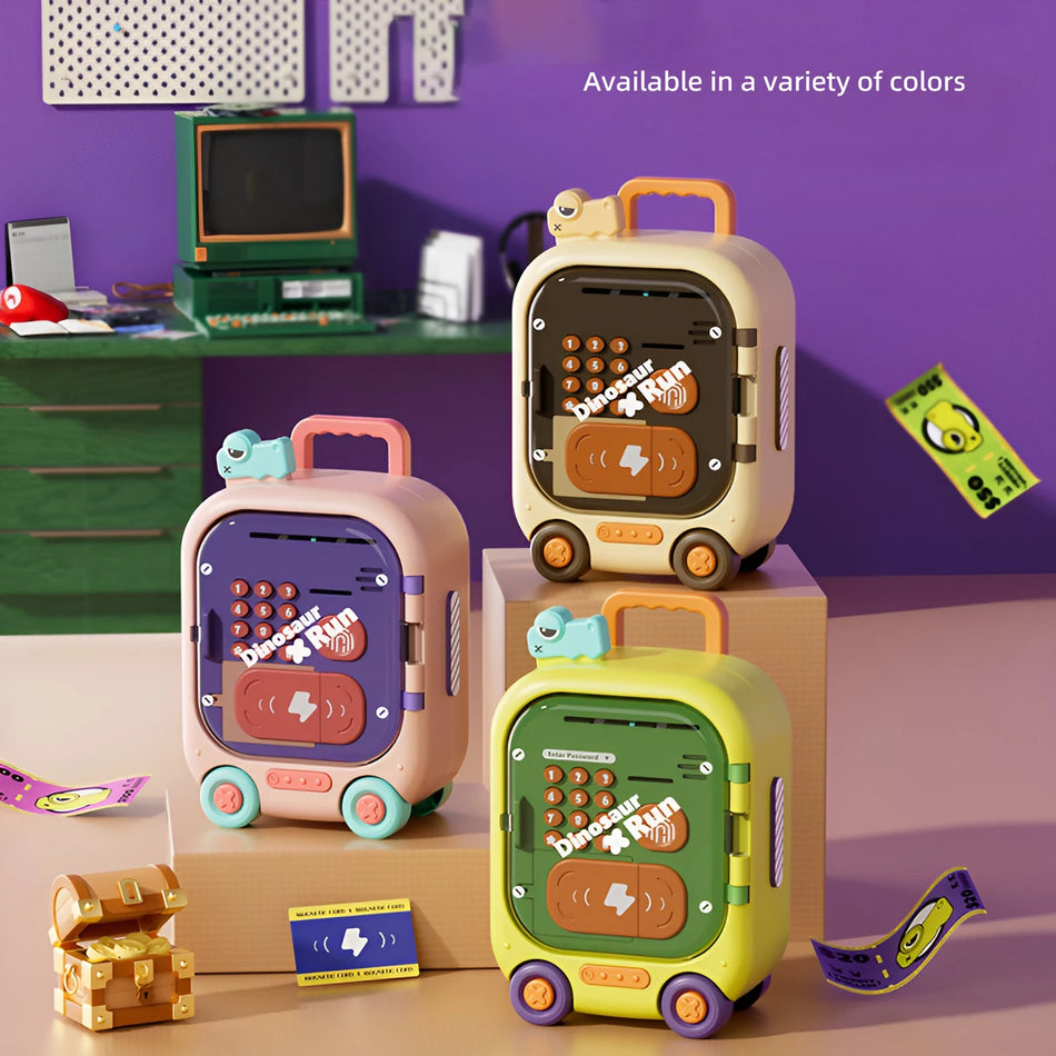 Ηλεκτρονικό κουμπαράς με κωδικό δακτυλικού αποτυπώματος, αυτόματο κουτί αποταμίευσης παιχνιδιού με χρήματα