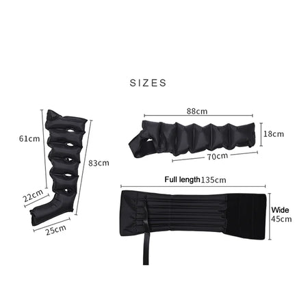 6 Airbag Leg Massager &ndash; Separate Accessory Without Host