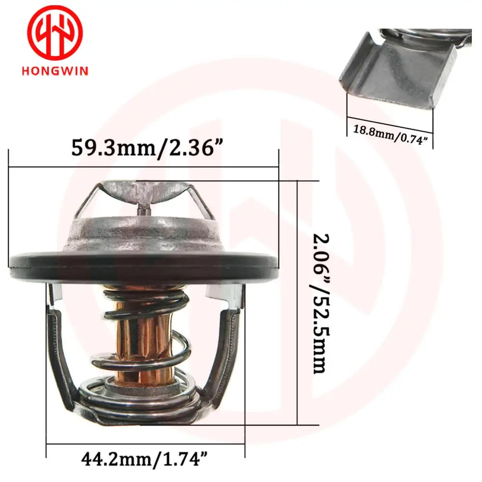 Thermostat de moteur en fer de haute qualité avec ressort pour Hyundai