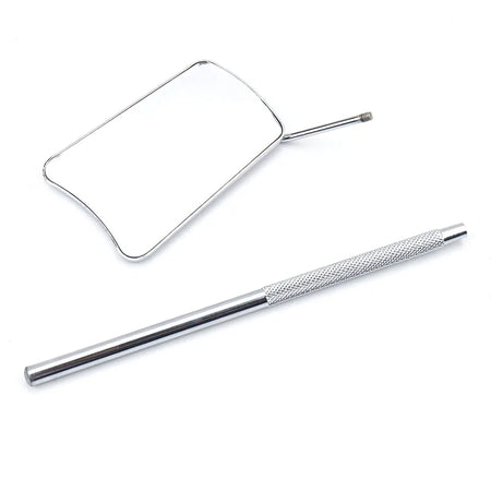 Portable Stainless Steel Grafting Eyelash Extension Checking Mirror