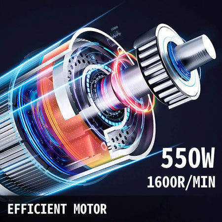 550W Electric Vegetable Cutter 6 Cutting Disks