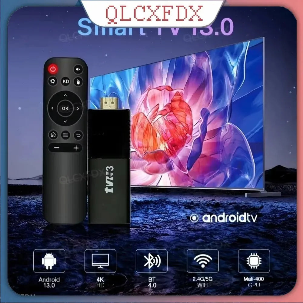 G9 TV Stick &ndash; 4K Android TV Box With Dual Band WiFi 1GB 8GB